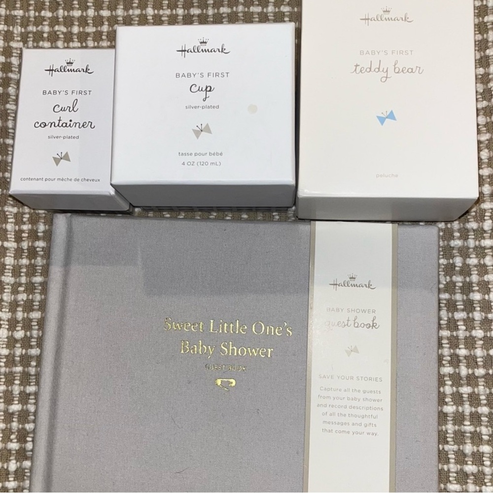 Hallmark Baby's First Silver Gift Set